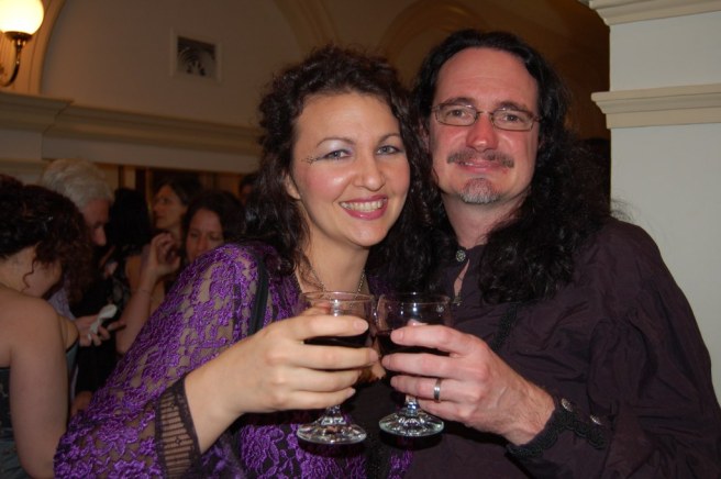 Kirstyn McDermott and Jason Nahrung at 2010 Aurealis Awards Kirstyn McDermott and Jason Nahrung at 2010 Aurealis Awards