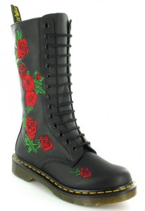 Red Roses Doc Martens