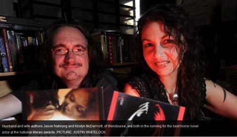 Jason Nahrung and Kirstyn McDermott